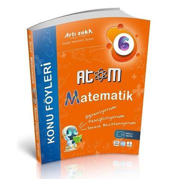 Atom 6. Sınıf Matematik Konu Föyleri-Artı Zeka Yayınları