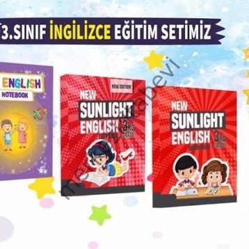 Atom Karınca 3. Sınıf İngilizce Eğitim Seti 4 Kitap
