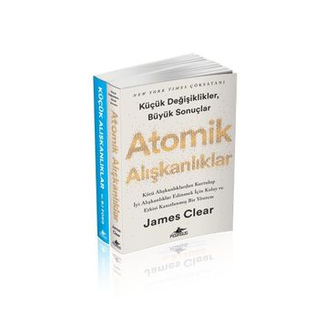 Atomik Alışkanlıklar - Küçük Alışkanlıklar Takım Set 2 Kitap - James Clear