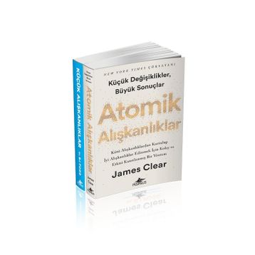 Atomik Alışkanlıklar - Küçük Alışkanlıklar Takım Set 2 Kitap - James Clear