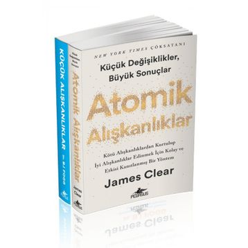 Atomik Alışkanlıklar - Küçük Alışkanlıklar Takım Set 2 Kitap - James Clear