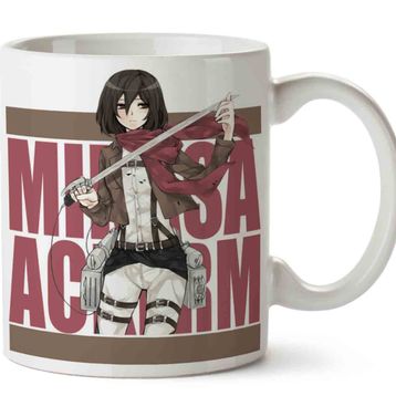 Attack on Titan Mikasa Ackermann Baskılı Kupa