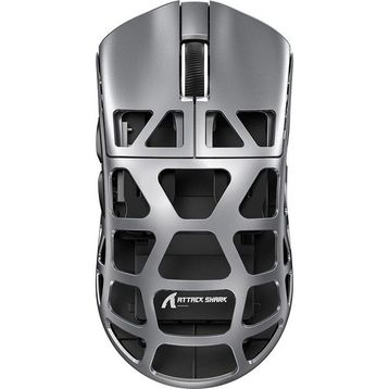 Attack Shark R3 Gri Şarjlı Kablolu/Kablosuz Gaming Mouse