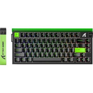 Attack Shark R85 HE Siyah RGB %75 TKL Manyetik Switch Kablolu Mekanik Gaming Klavye