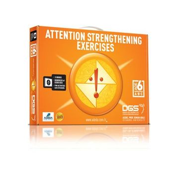 Attention Strengthening Exercises Dikkati Güçlendirme Seti Anasınıfı 6 Yaş İngilizce - Osman Abalı