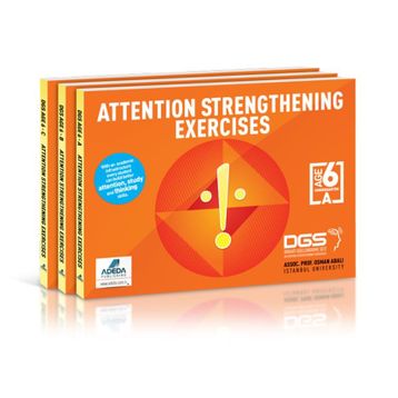 Attention Strengthening Exercises Dikkati Güçlendirme Seti Anasınıfı 6 Yaş İngilizce - Osman Abalı