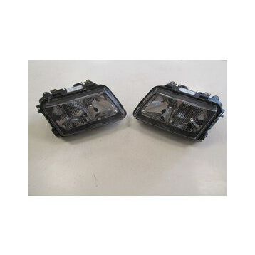 Audi A3-1997-2000 H7-H1-TYC Modifiye Far Sağ-Sol Set 2 Parça Elektrikli-Manuel Siyah Lamba