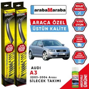 Audi A3 2003 2004 Arası Silecek Takımı