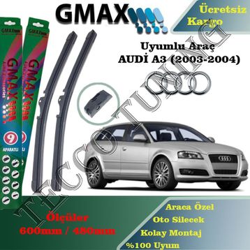 Audi A3 2003-2004 Silecek Takımı