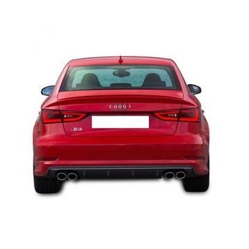 Audi A3 S3 2013 2016 Sedan Plastik Difüzör