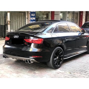 Audi A3 S3 2013 2016 Sedan Plastik Difüzör
