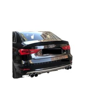 Audi A3 S3 2013 2016 Sedan Plastik Difüzör