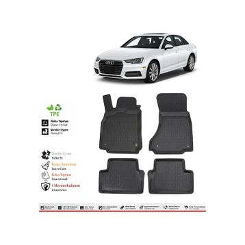 Audi A4 2018 Model 4D Havuzlu Paspas