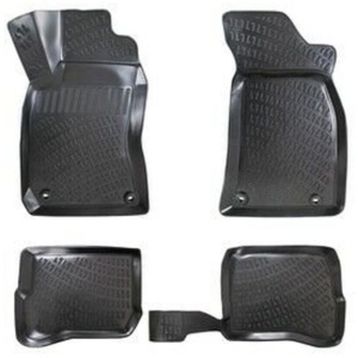 Audi A4 B5 1995-2001 3D Siyah Havuzlu Paspas Seti