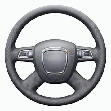 Audi A4 B7 B8 Modellere Uyumlu Araca Özel Deri Direksiyon Kılıfı