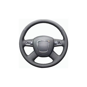 Audi A4 B7 B8 Modellere Uyumlu Araca Özel Deri Direksiyon Kılıfı