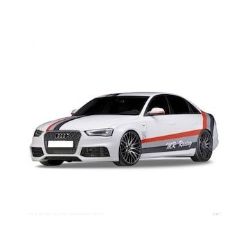 Audi A4 B8 2008 - 2012 RS4 Plastik Yan Marşpiyel Seti