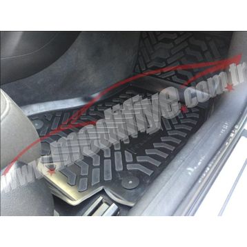 Audi A4 B8 2008-2015 Siyah 3D Havuzlu Paspas