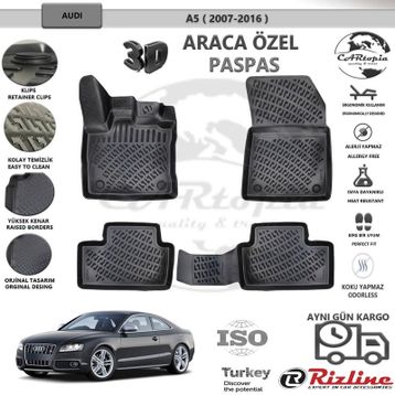 Audi A5 3D Paspas 2007-2015 Bej Redline PRO