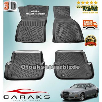 Audi A6 1997-2005 3D Havuzlu Paspas