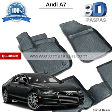 Audi A7 3D Havuzlu Paspas