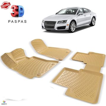 Audi A7 3D Havuzlu Paspas
