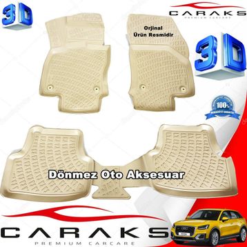 Audi Q2 2015 Model 3D Havuzlu Paspas