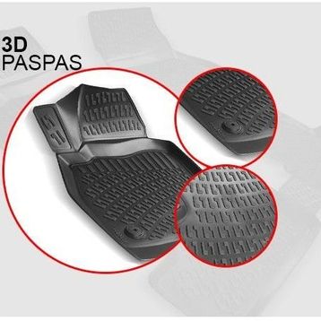 Audi Q2 2016 Model 3D Havuzlu Paspas