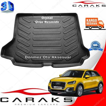 Audi Q2 2017 Sonrası 3d Bagaj Havuzu