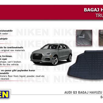 Audi Q3 2011 Bagaj Havuzu