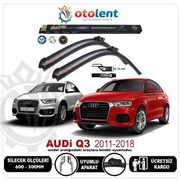 Audi Q3 2011 Sonrası Silecek Takımı