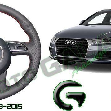 Audi Q3 Siyah Direksiyon Kılıfı
