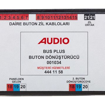 Audio 001034 Dijital Panel Buton Dönüştürme Modülü