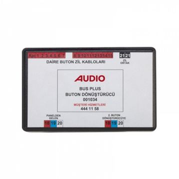 Audio 001034 Dijital Panel Buton Dönüştürme Modülü
