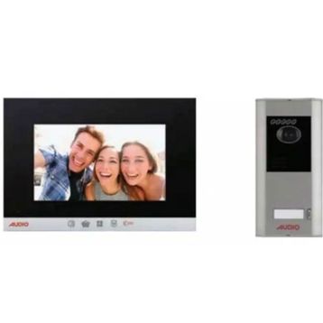 Audio 001461 Beyaz 7 inç Bus Plus Dokunmatik Butonlu Görüntülü Villa Set