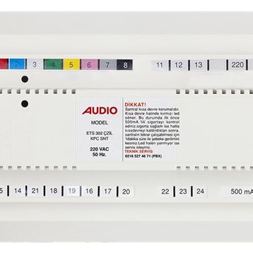 Audio 002336 ETS 302 Kapıcılı Çift Zilli Santral