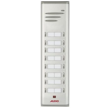 Audio 004849 16'lı Basic Serisi Çift Butonlu Zil Paneli