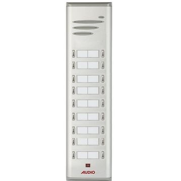Audio 004849 18'li Basic Serisi Çift Butonlu Zil Paneli