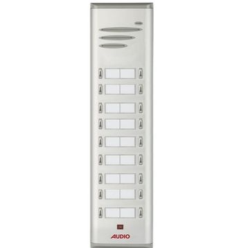 Audio 004849 18'li Basic Serisi Çift Butonlu Zil Paneli