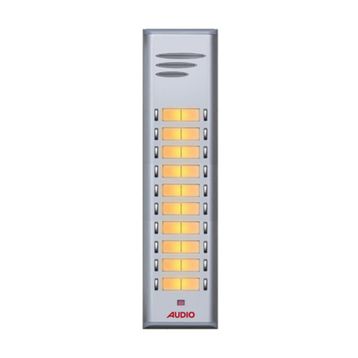 Audio 004849 20'li Basic Serisi Çift Butonlu Zil Paneli