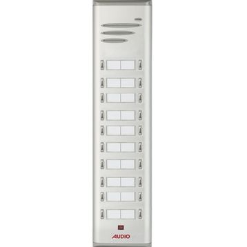 Audio 004849 20'li Basic Serisi Çift Butonlu Zil Paneli