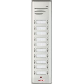 Audio 004849 20'li Basic Serisi Çift Butonlu Zil Paneli