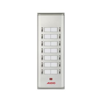 Audio 004851 14'lü K Basic Serisi Yan Sıra Çift Butonlu Zil Paneli