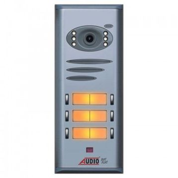 Audio 008318 6'lı Basic Kameralı Butonlu Zil Paneli