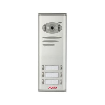 Audio 008318 6'lı Basic Kameralı Butonlu Zil Paneli