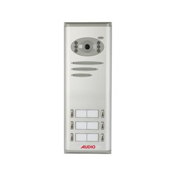 Audio 008318 6'lı Basic Kameralı Butonlu Zil Paneli