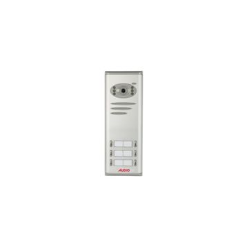 Audio 008318 6'lı Basic Kameralı Butonlu Zil Paneli