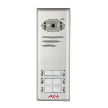 Audio 008318 6'lı Basic Kameralı Butonlu Zil Paneli