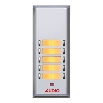 Audio 008324 E10 Yan Sıra 10'lu Basic Zil Paneli