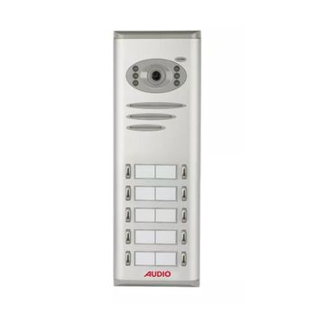 Audio 008328 10'lu Basic Kameralı Butonlu Zil Paneli